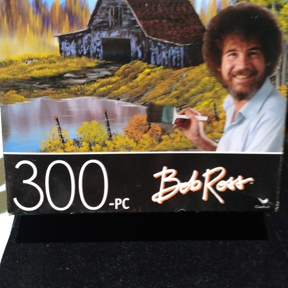 Bob Ross 300 Piece Jigsaw Puzzle Rustic Barn - Picture 4 of 6